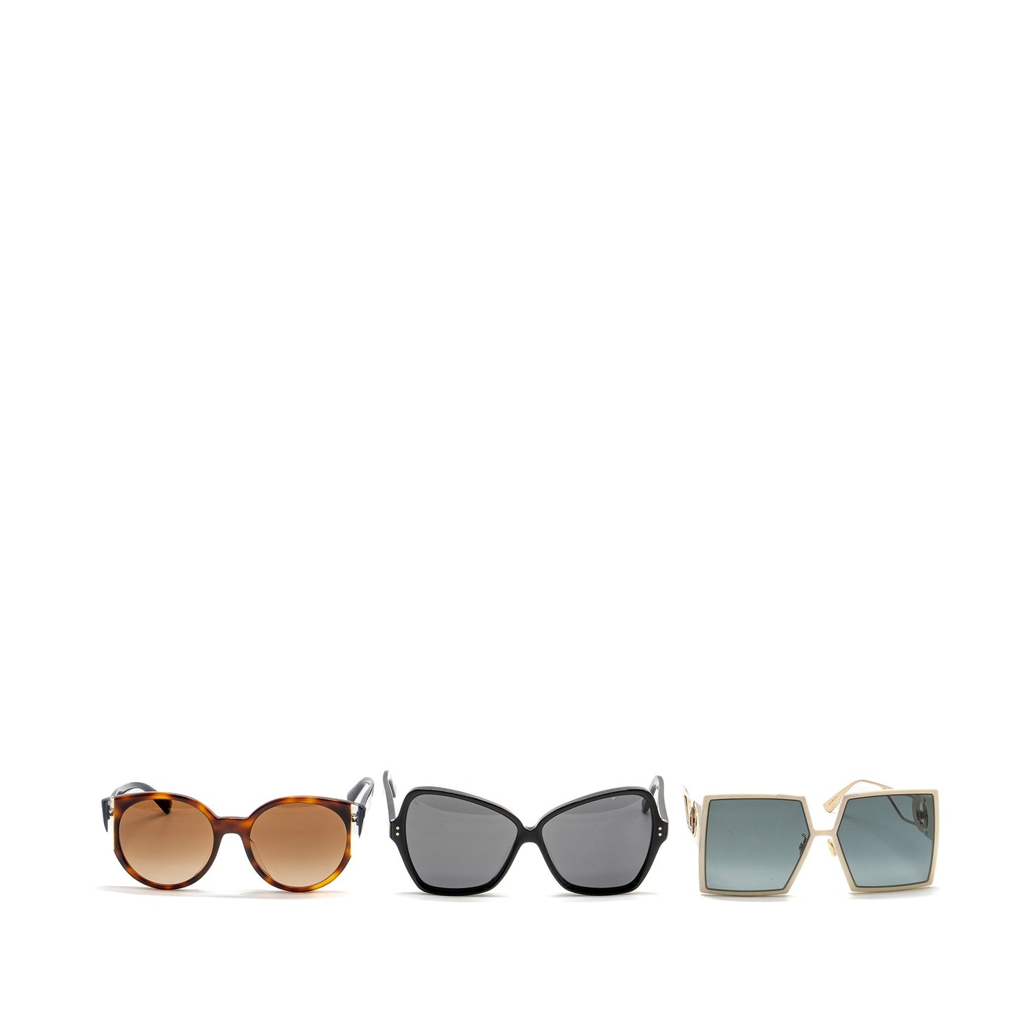 Luxury Dior / Celine / Valentino Sunglasses Multicolour (Sell in Set)