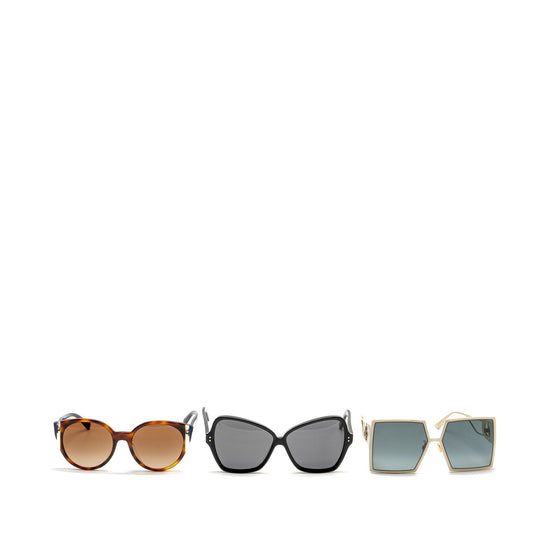 Luxury Dior / Celine / Valentino Sunglasses Multicolour (Sell in Set)