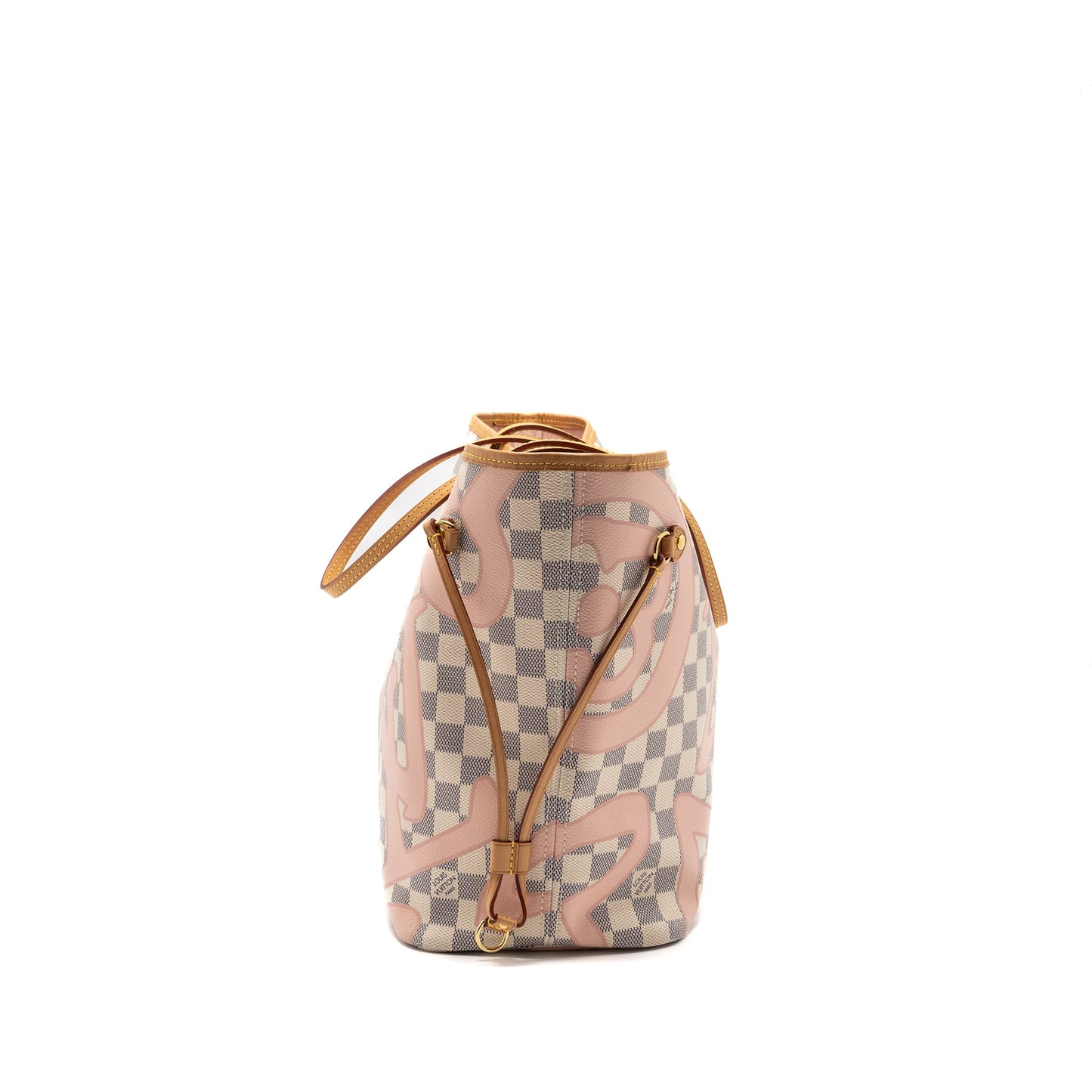 Louis Vuitton Neverfull MM damier azur Tahiti GHW