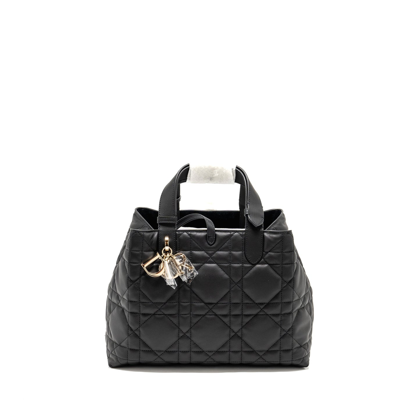 Luxury Dior Medium Luxury Dior Toujours Bag Macrocannage Calfskin Black LGHW