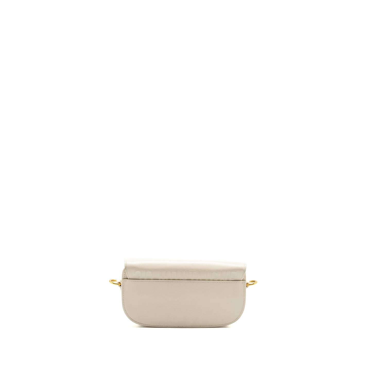Luxury Dior Bobby East-West Bag Calfskin White GHW