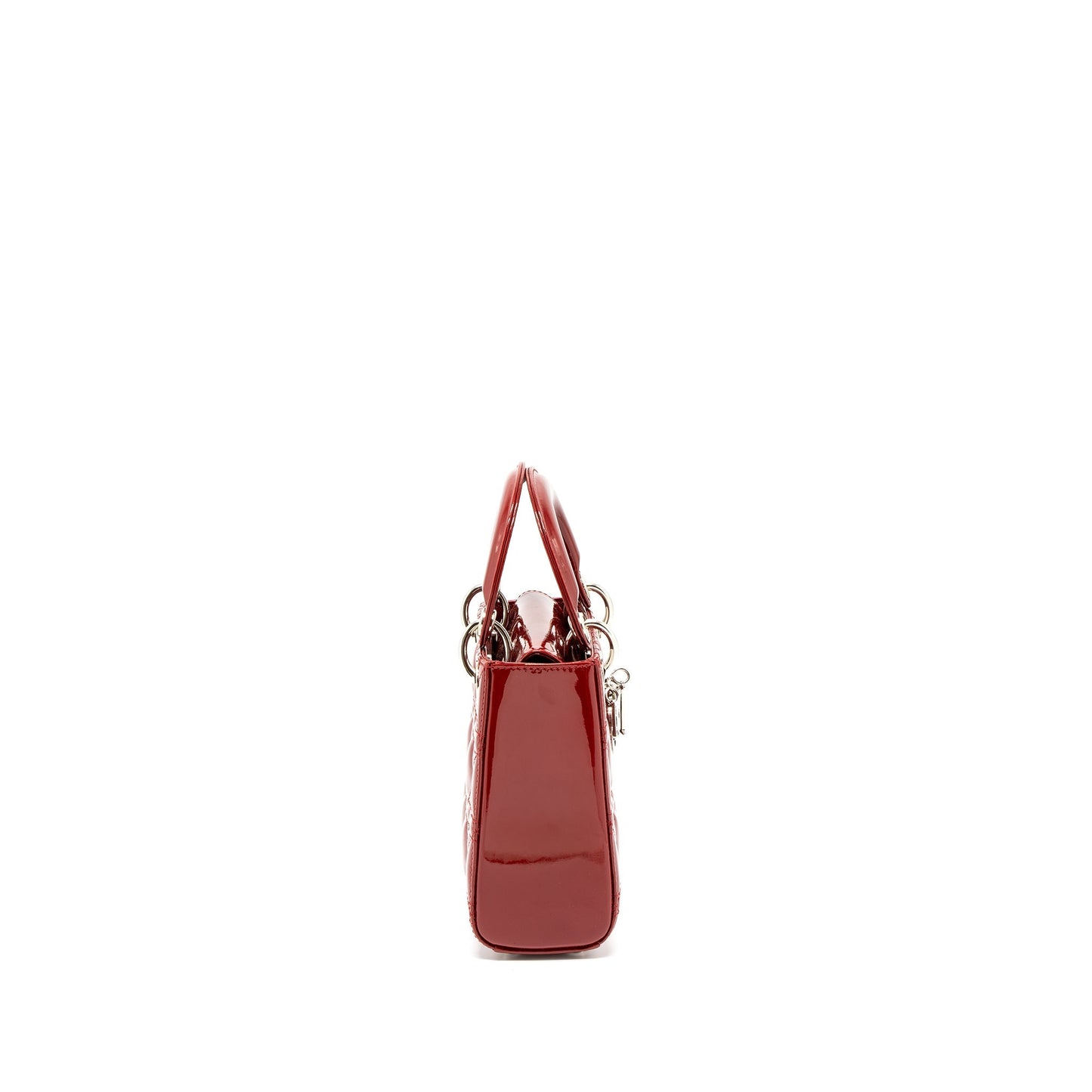 Luxury Dior Mini Lady Luxury Dior Patent Red SHW