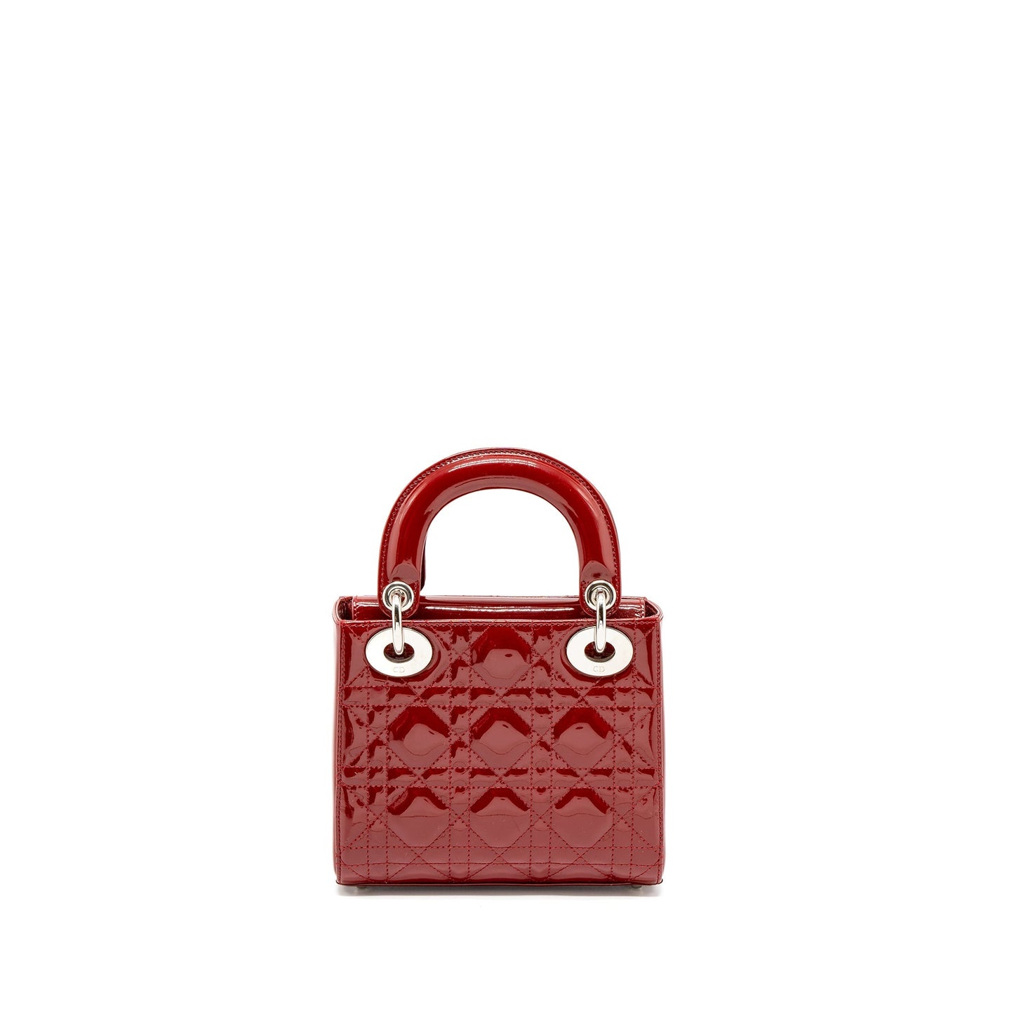 Luxury Dior Mini Lady Luxury Dior Patent Red SHW