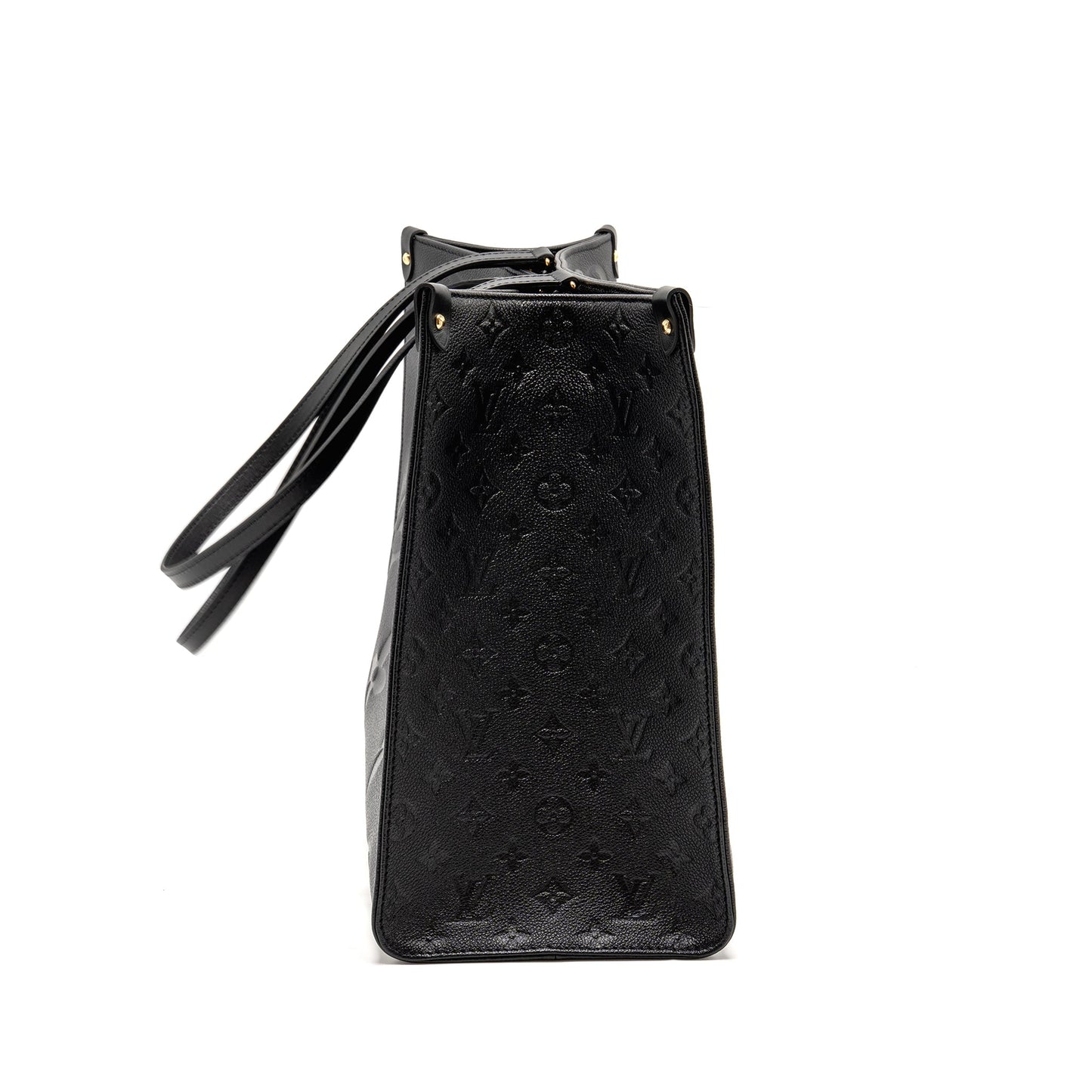 Louis Vuitton Onthego GM Monogram Empreinte Leather Black GHW