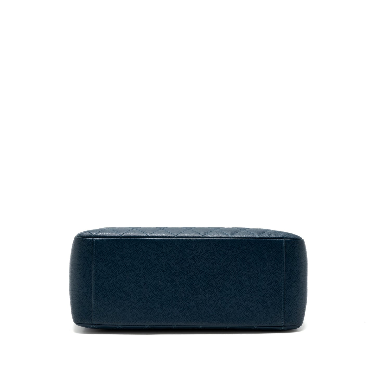 Chanel Grand Shopping Tote/ GST Caviar Dark Blue SHW