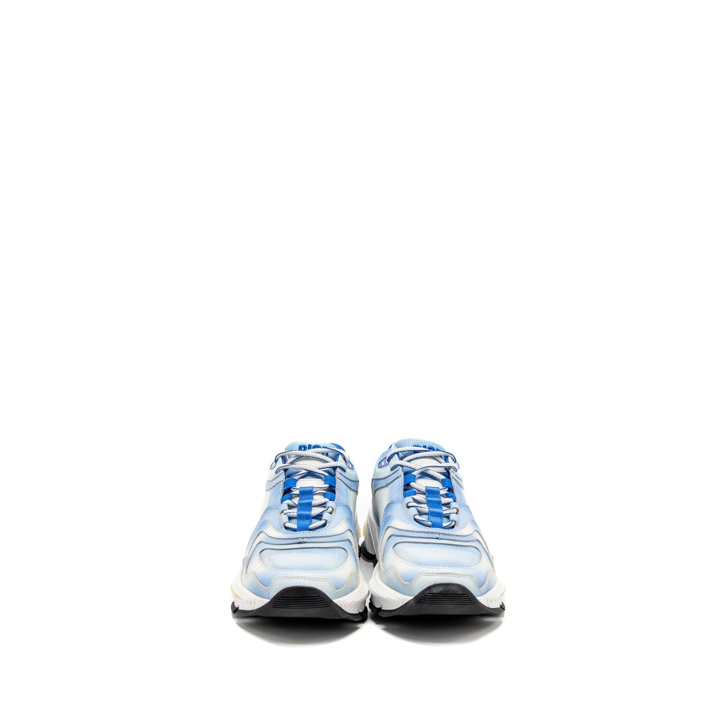 Luxury Dior Size 42 CD1 Sneakers Mesh/Leather Gradient Blue