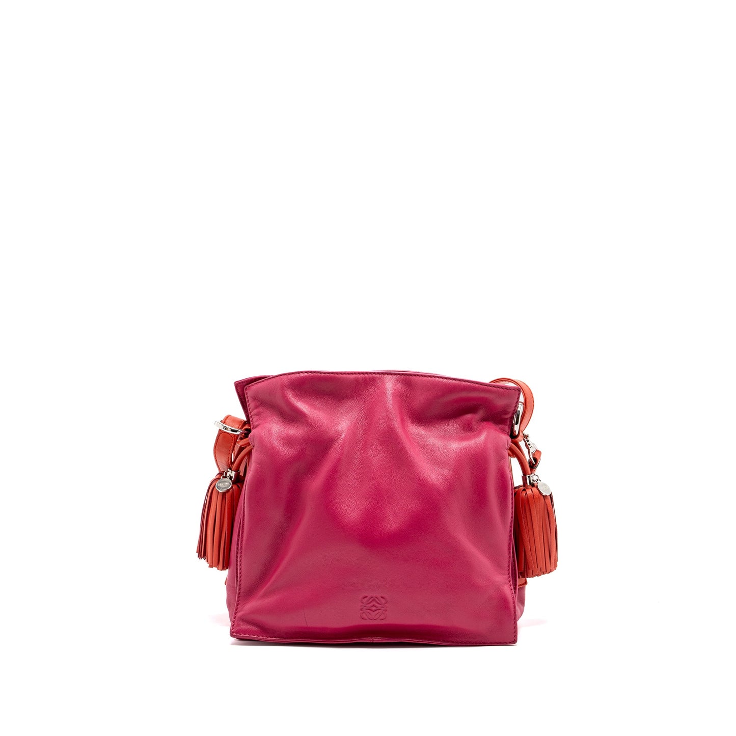 Loewe mini flamenco bag Nappa pink / orange SHW