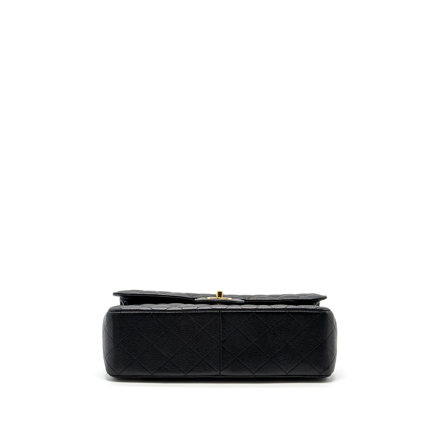 Chanel jumbo classic double flap bag caviar Black GHW