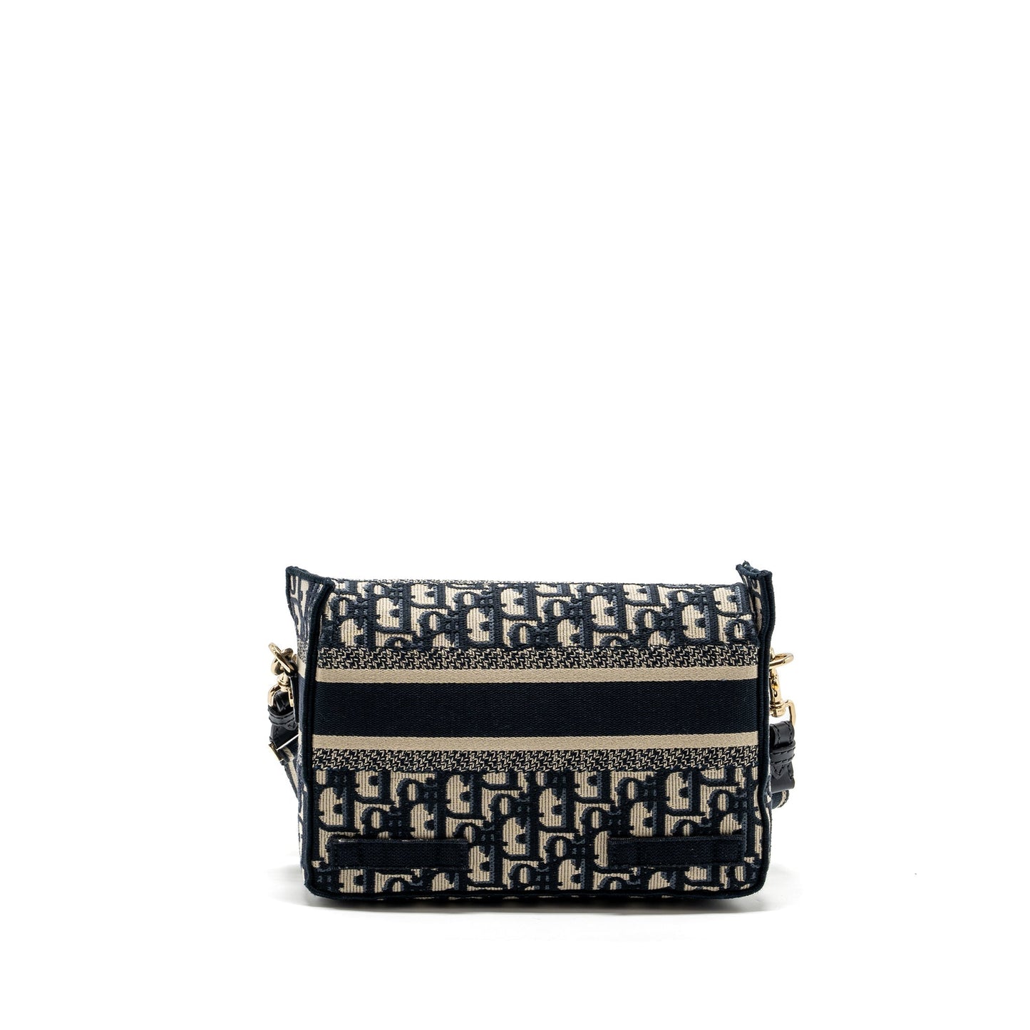 Luxury Dior Small Luxury Diorcamp Bag Blue Luxury Dior Oblique Embroidery GHW