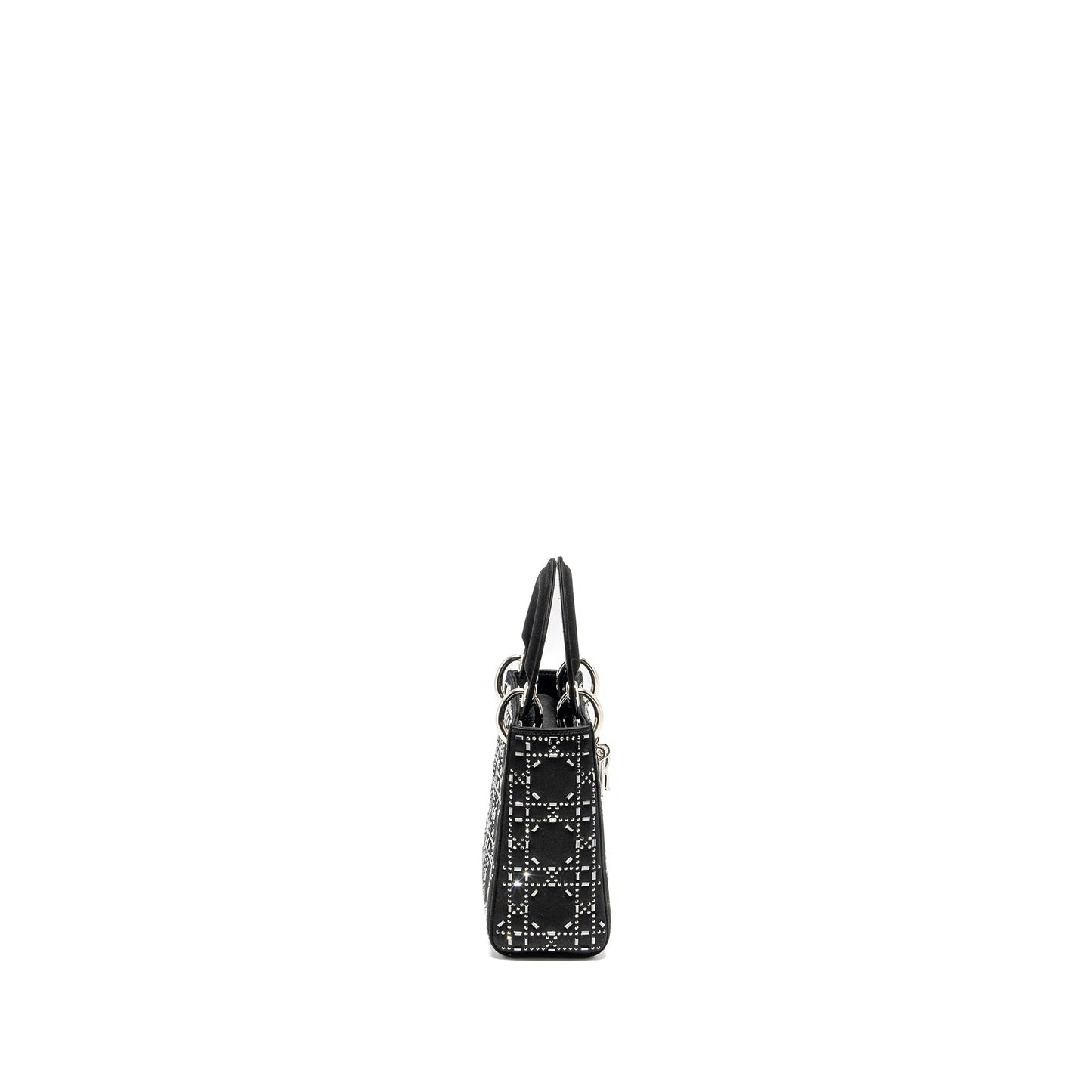 Luxury Dior Mini Lady Luxury Dior Stain Crystal Black SHW