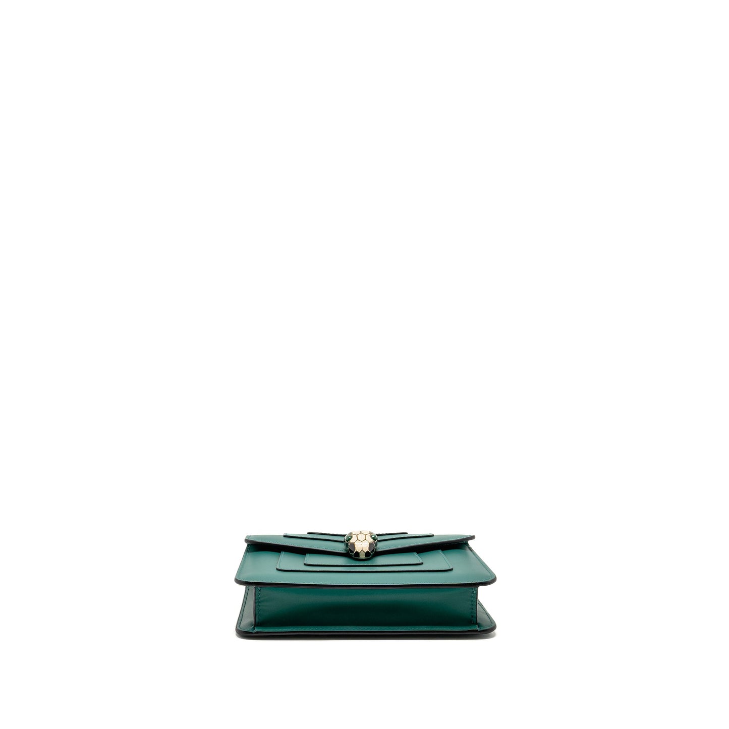 Bvlgari Serpenti forever crossbody bag calfskin green GHW