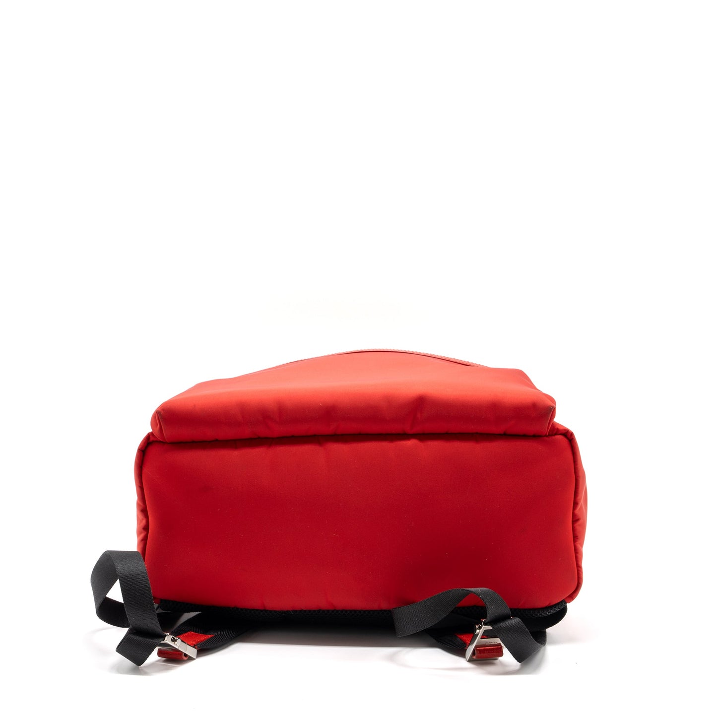 Fendi monster backpack nylon red SHW