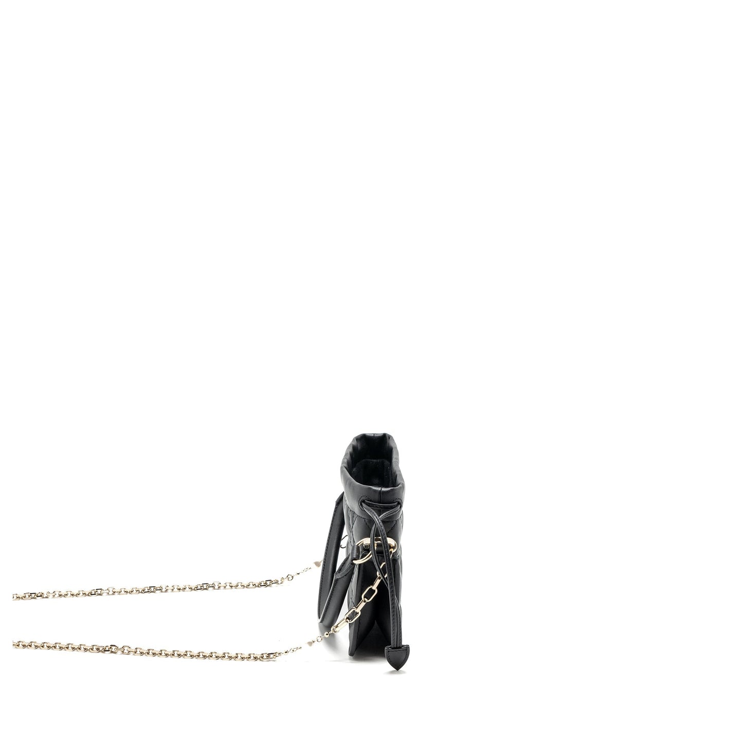 Luxury Dior milly crossbody bag lambskin black LGHW