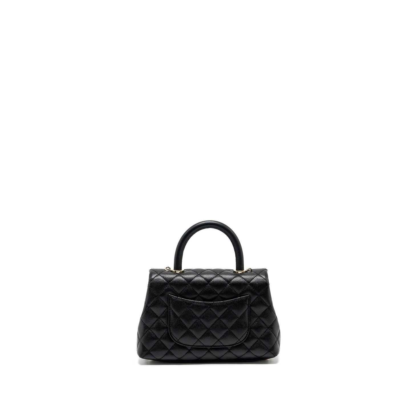 Chanel Small Coco Handle Caviar black LGHW