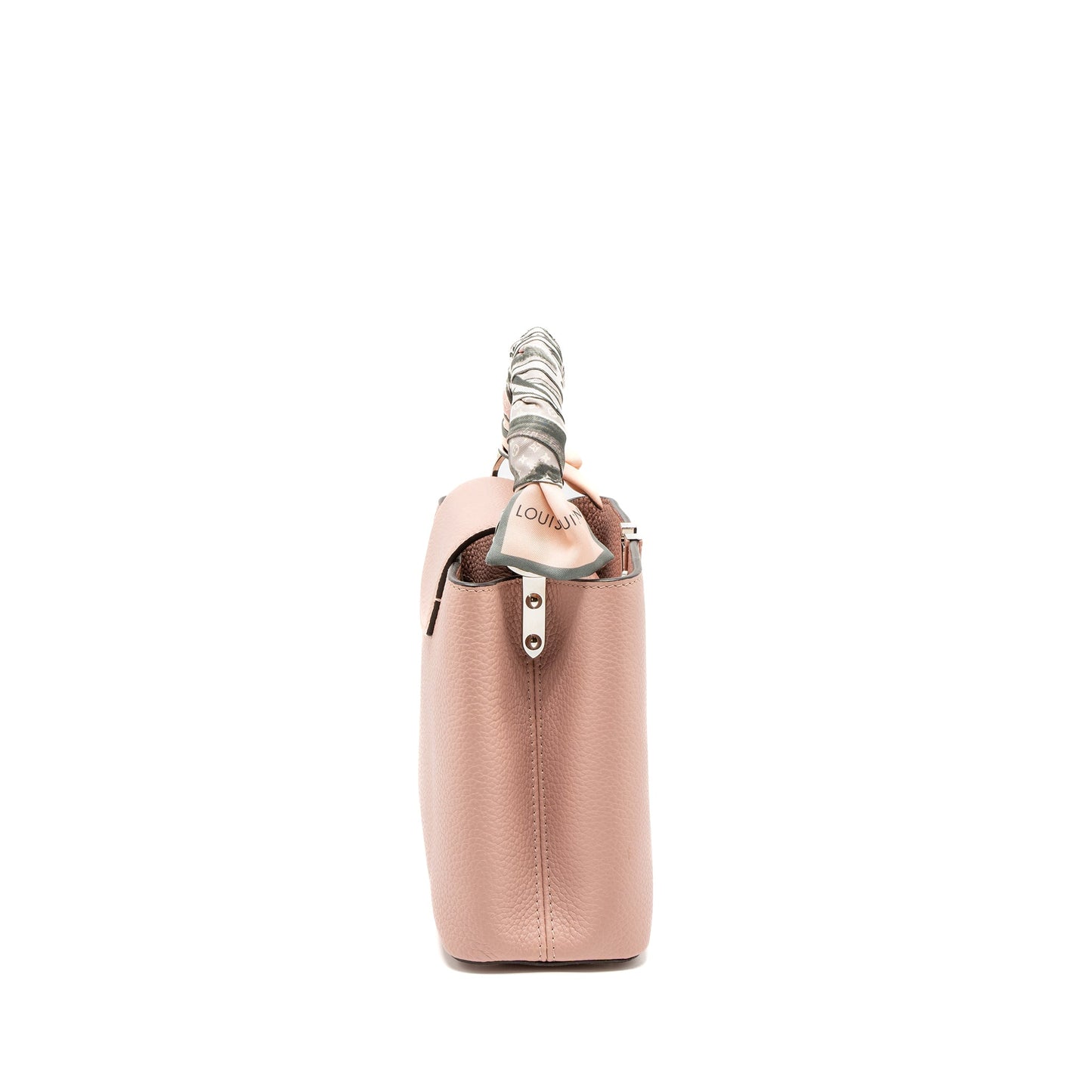 Louis Vuitton Capucines BB Taurillon Calfskin Light Pink SHW
