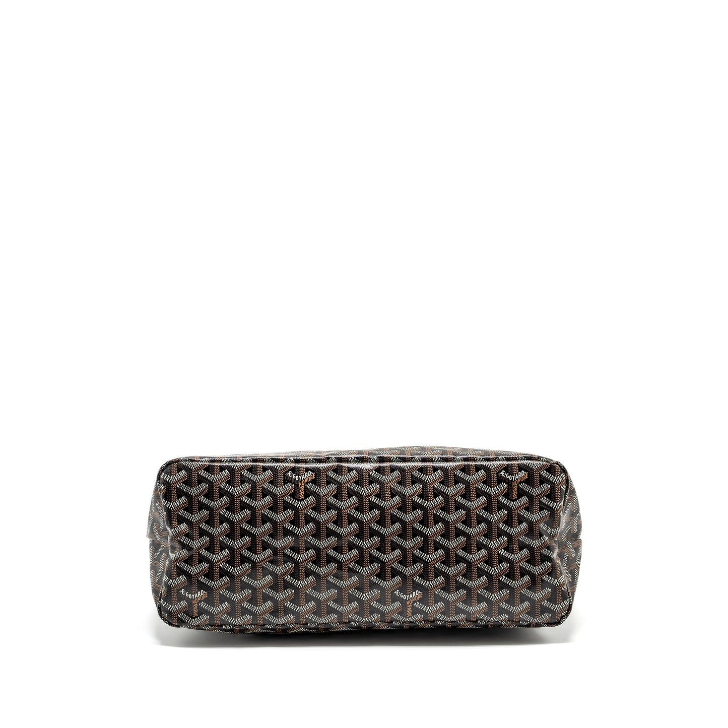 Goyard Boheme Hobo Bag Goyardline Canvas / Calfskin Black SHW