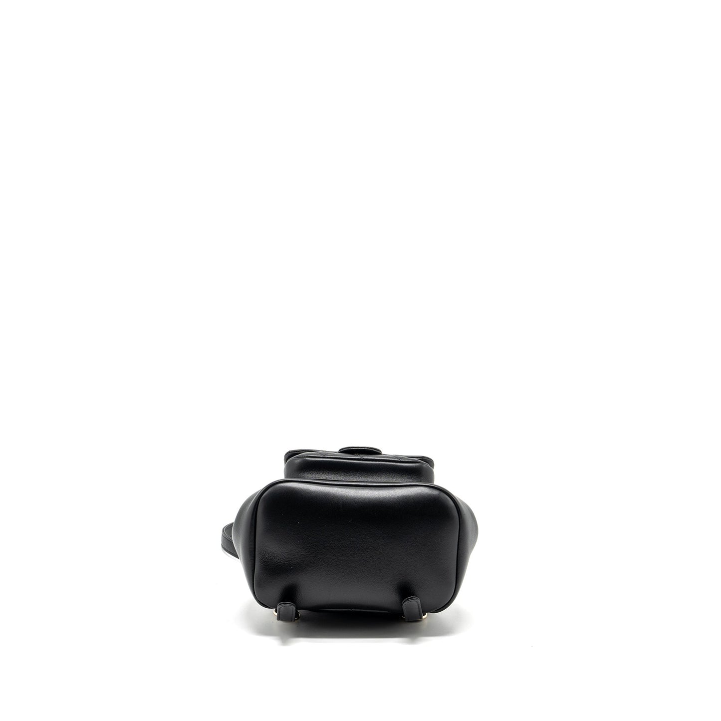 Chanel 24P Mini Duma Backpack Calfskin Black LGHW (Microchip)