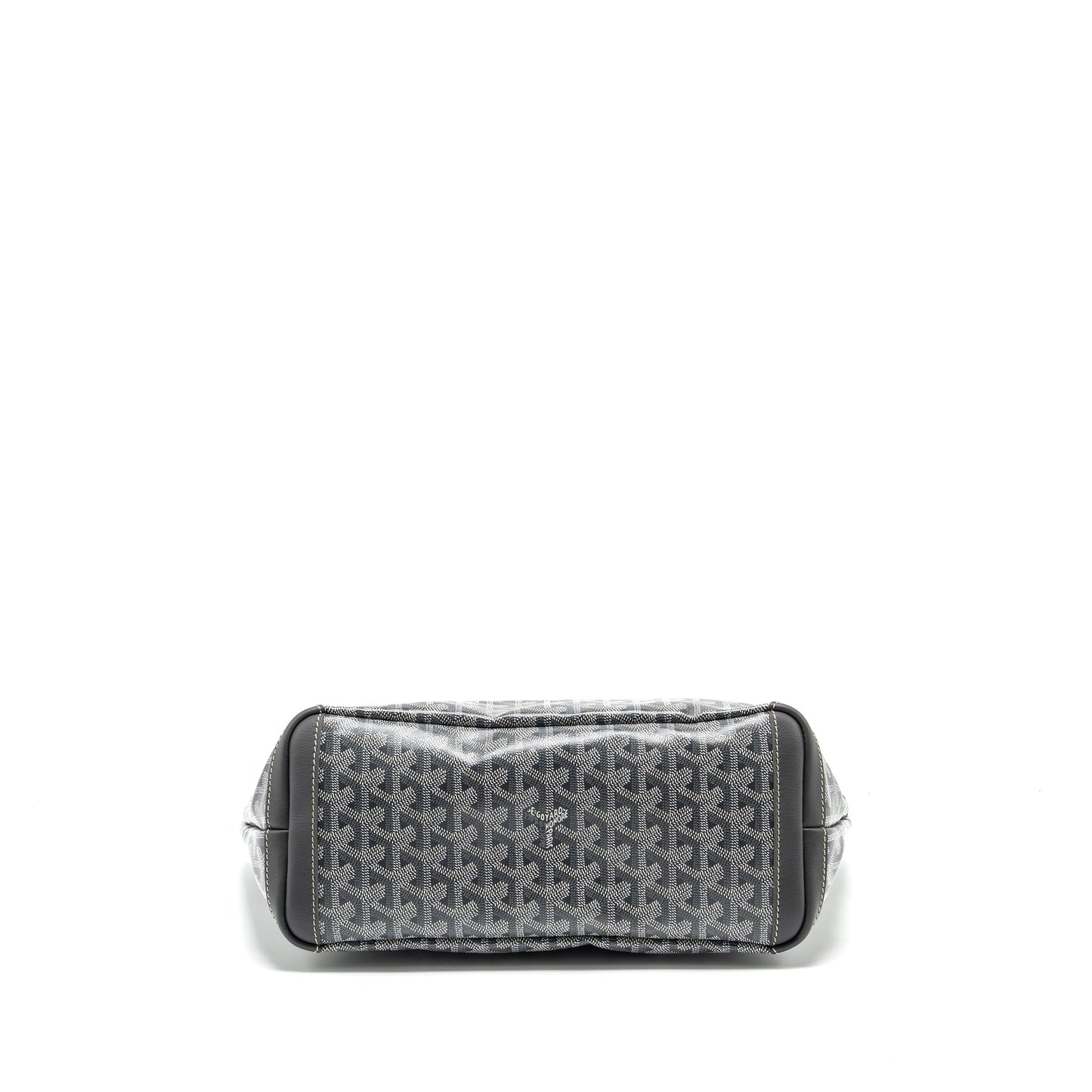 Goyard Artois Tote Bag Goyardline Canvas/Calfskin Grey SHW