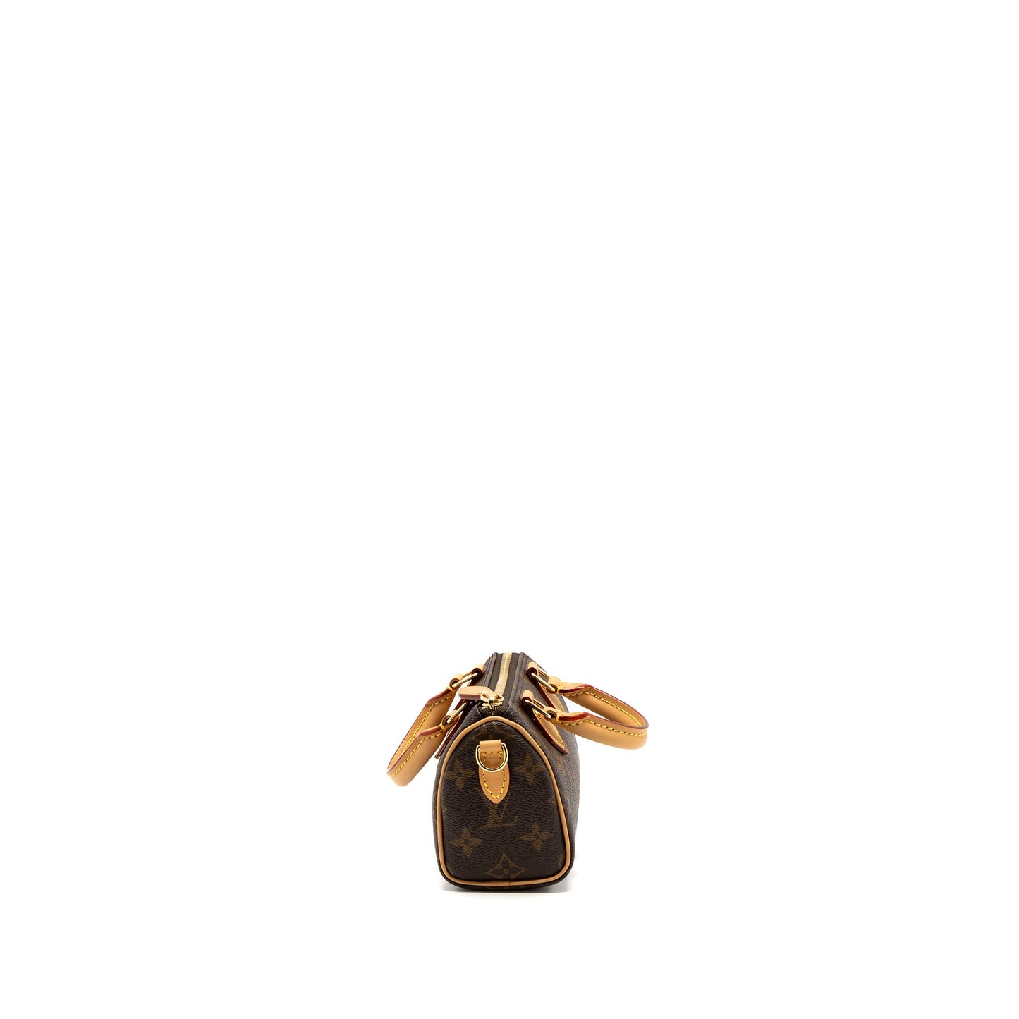 Louis Vuitton Nano Speedy Monogram Canvas GHW