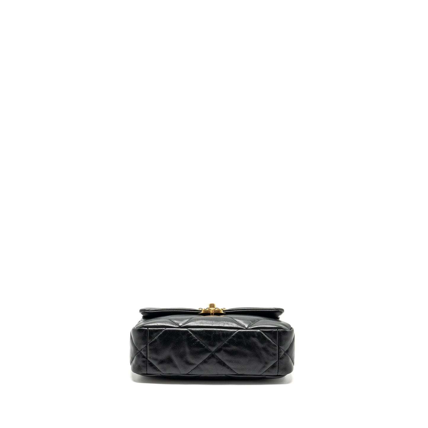 Chanel Small 19 bag goatskin black Multicolour Hardware