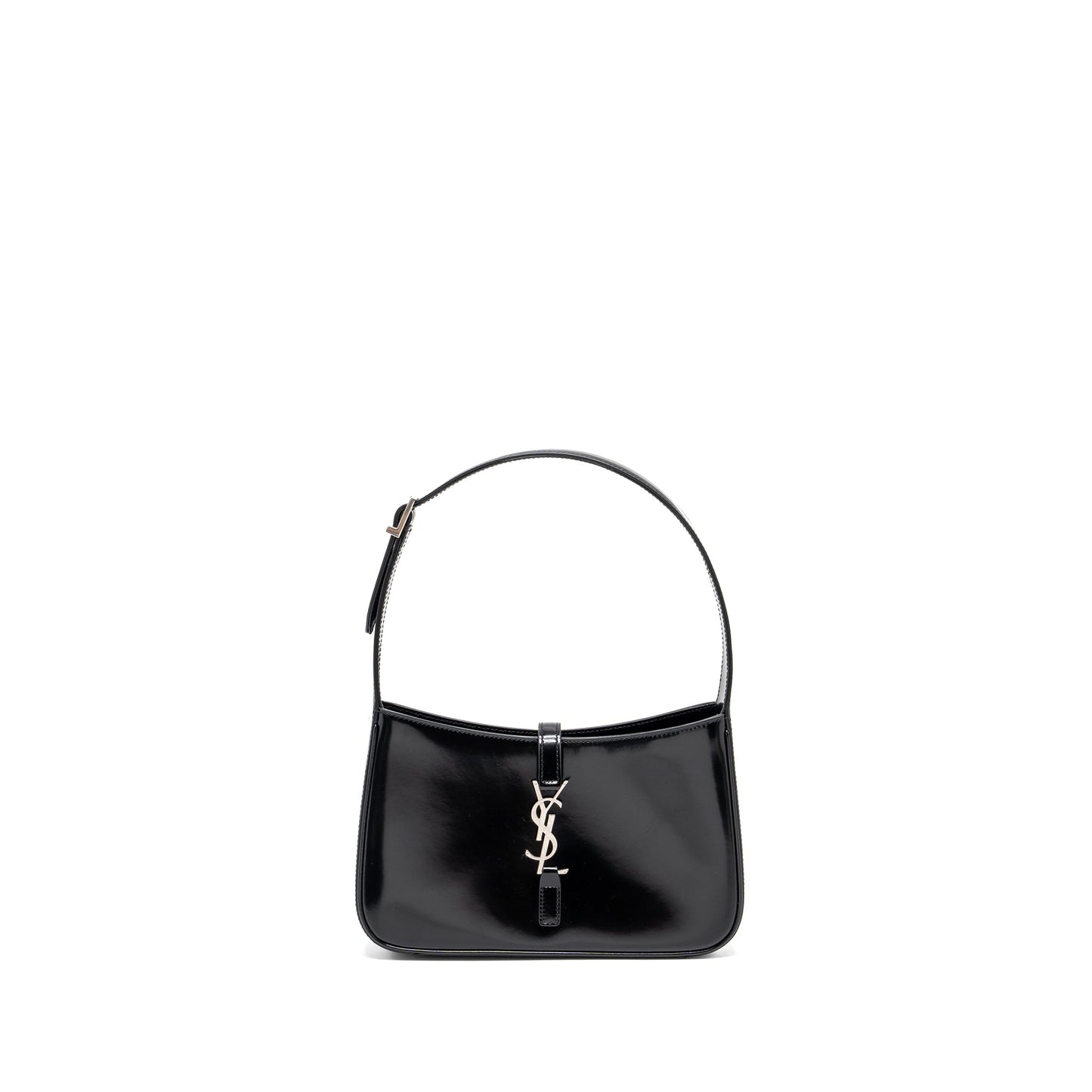 Saint Laurent Le 5 A 7 shiny calfskin black SHW