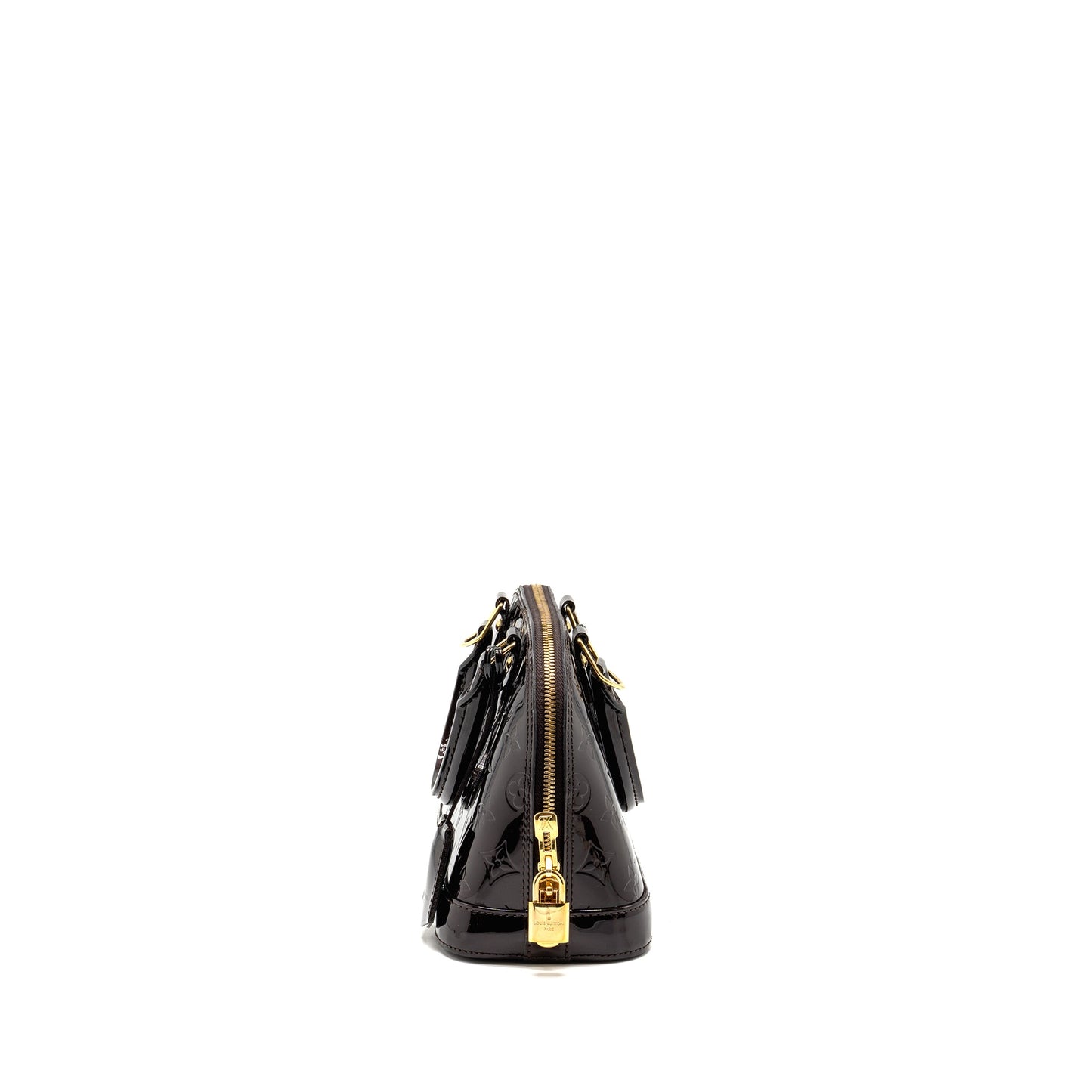LOUIS VUITTON Alma BB Patent Amatante GHW
