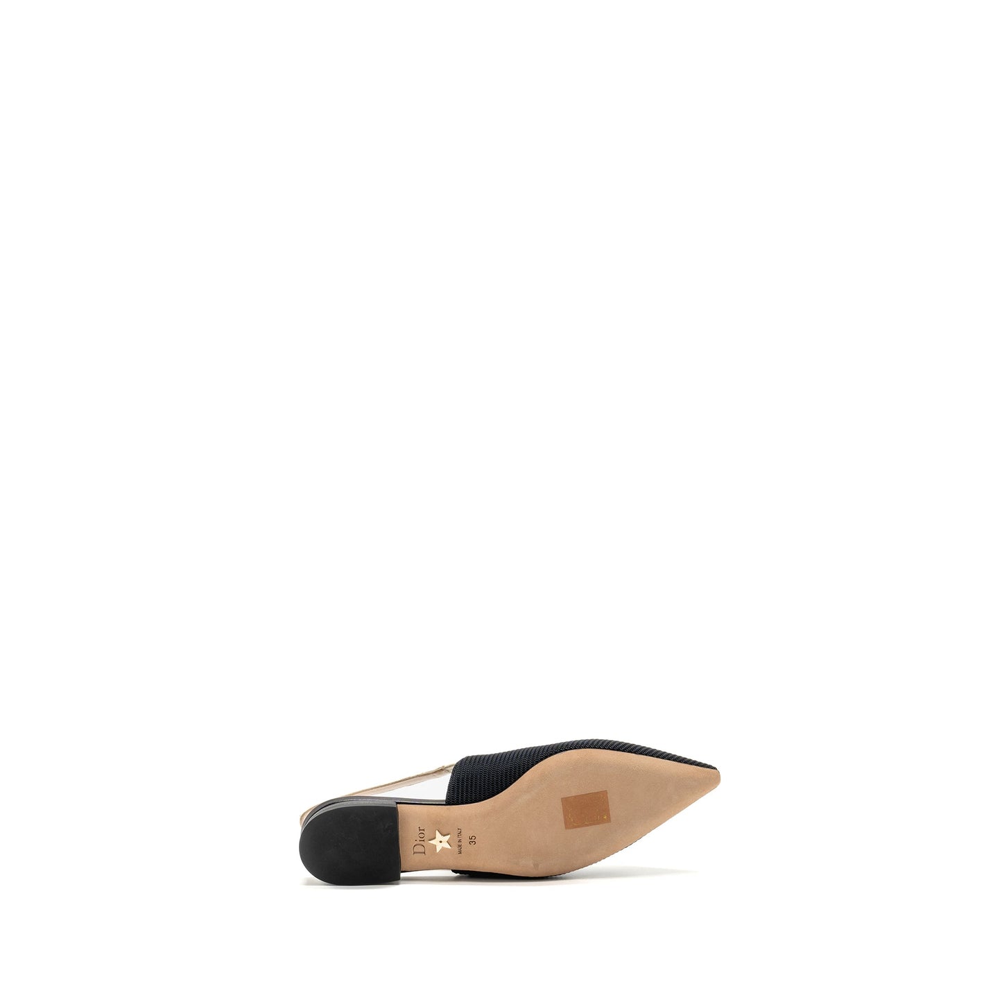 Dior size 35 J’adior sling back fabric black
