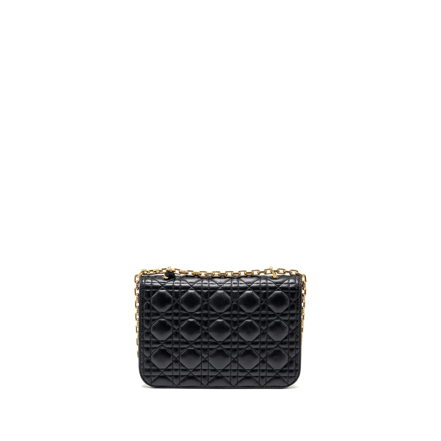 Luxury Dior Addict Flap Bag lambskin black GHW