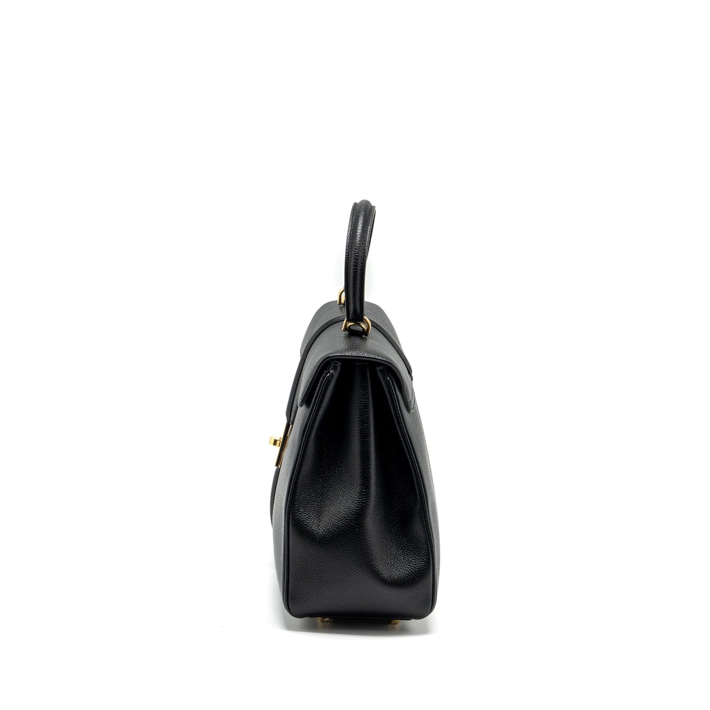 Celine 16 Bag Grained Calfskin Black GHW