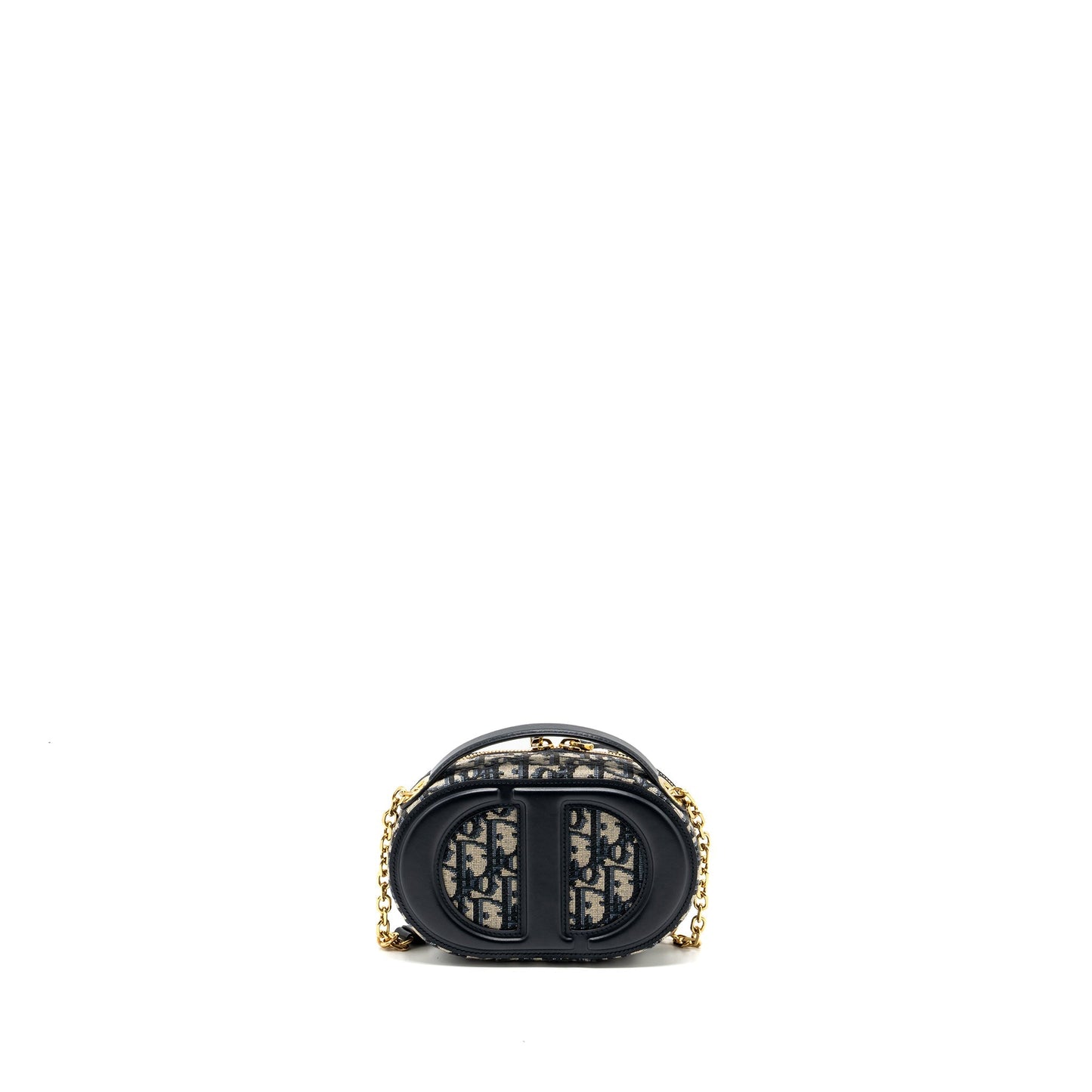 Luxury Dior CD Signature Oval Camera Vag Luxury Dior oblique jacquard blue GHW