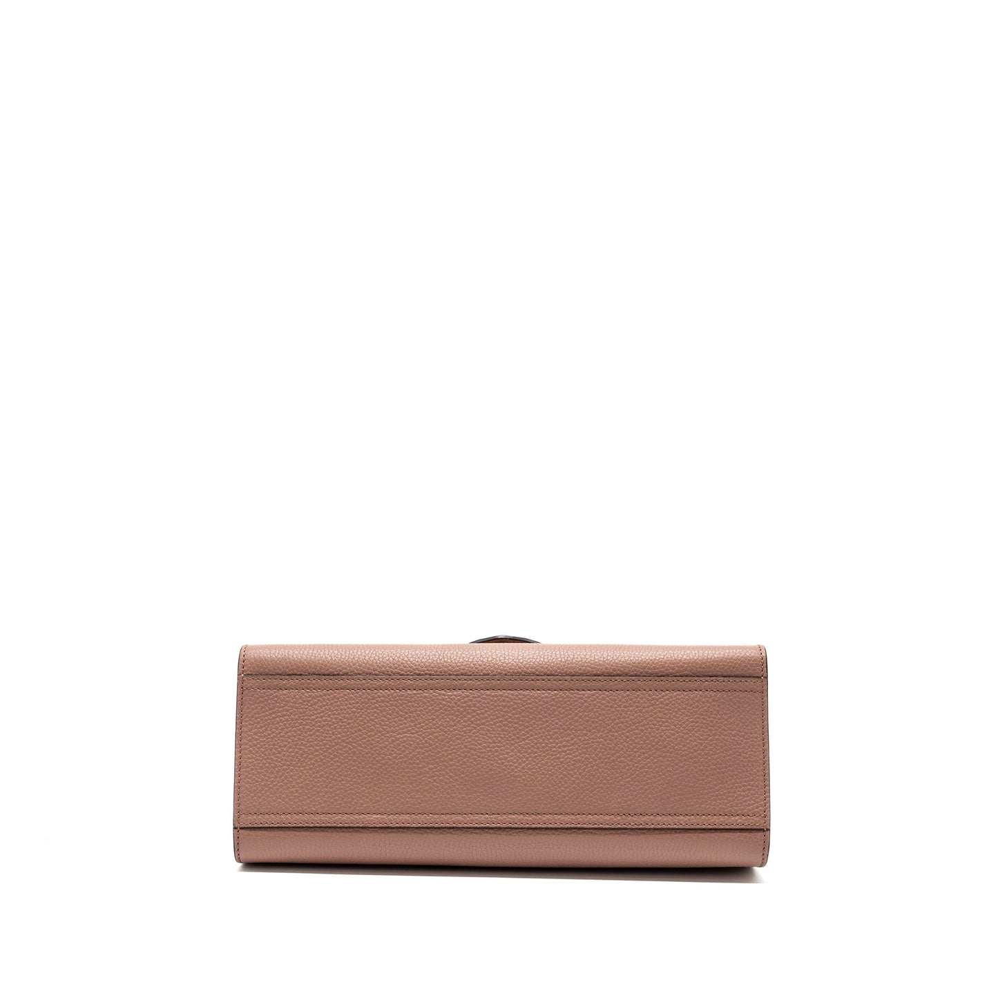 Gucci Top Handle Flap Bag Calfskin Dark Pink GHW