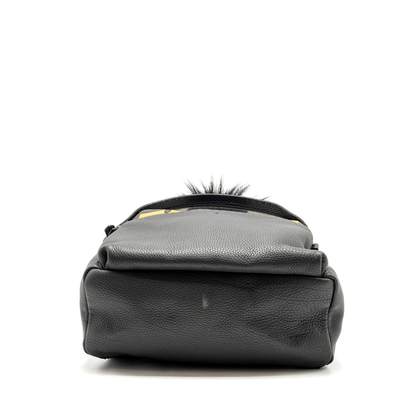 FENDI Large Backpack Calfskin/ Fur/ Crocodile Multicolor SHW