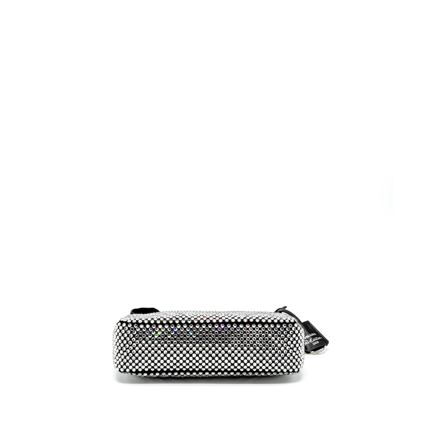 Prada Re-Edition 2000 Mini-Bag Satin/Crystal Black SHW