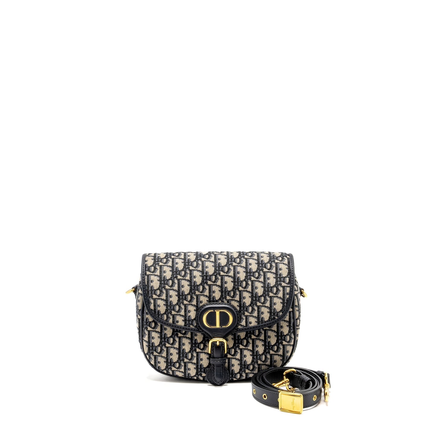 Luxury Dior Medium Bobby Bag Oblique Jacquard GHW
