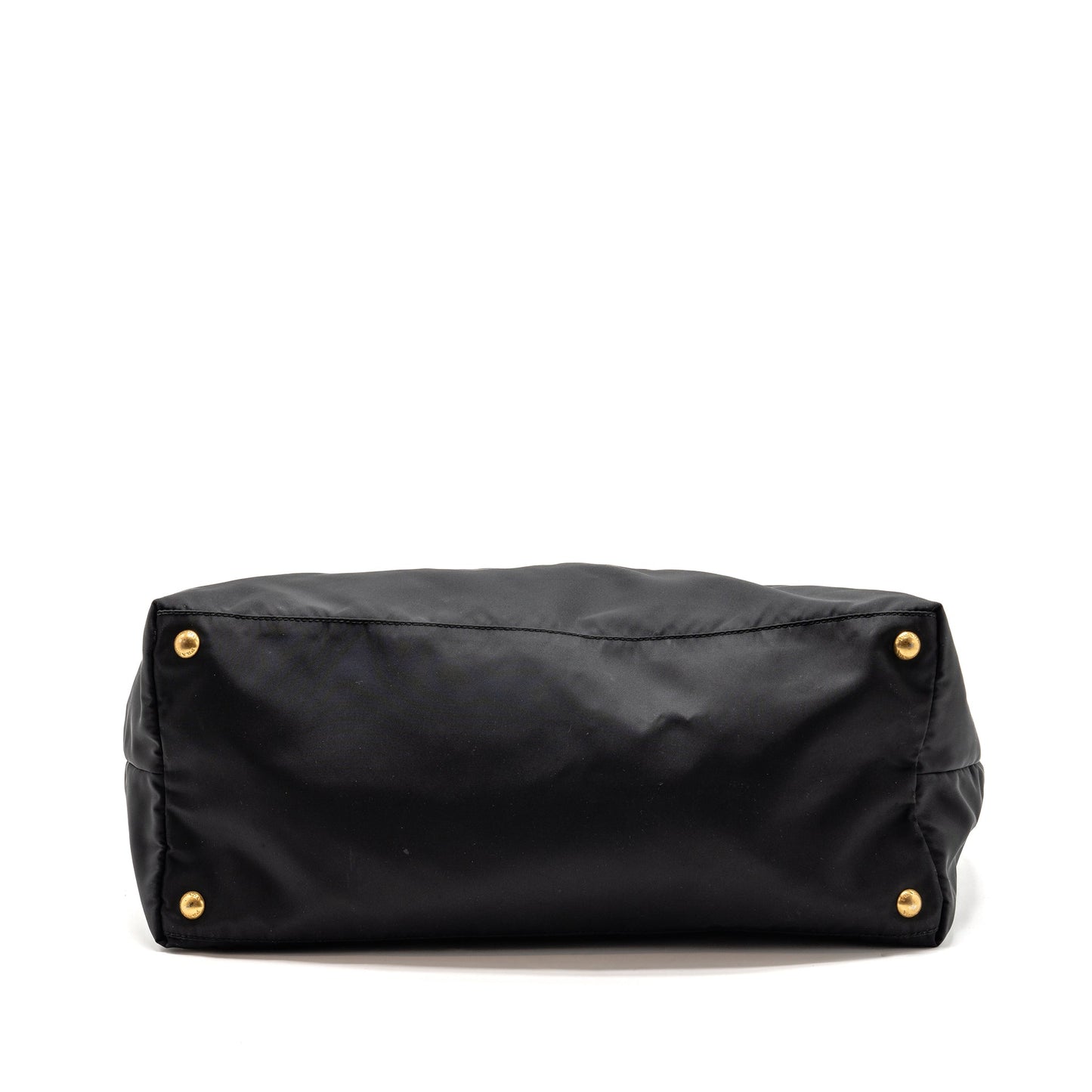 Prada Re-Edition Large Tessuto Tote Bag Re-Nylon/Saffiano Leather Black GHW