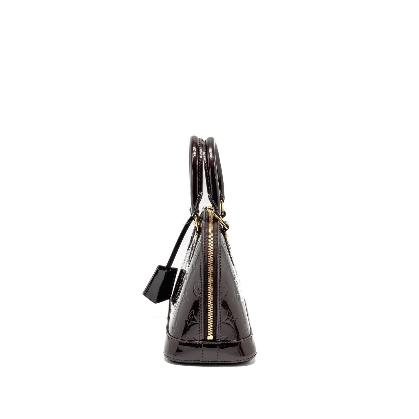 Louis Vuitton Alma BB Patent Amatante GHW