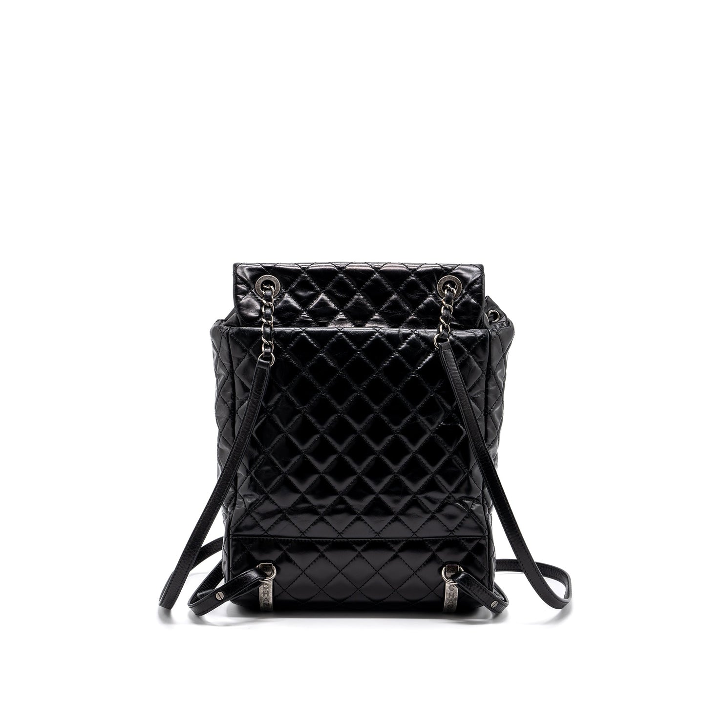 CHANEL Large QUILTED Mountain  BACKPACK CALFSKIN BLACK SHW