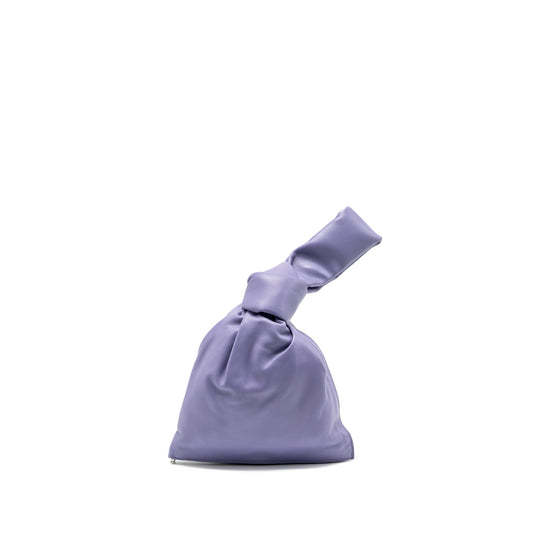 Bottega Veneta Twist Bag Leather Light Purple SHW