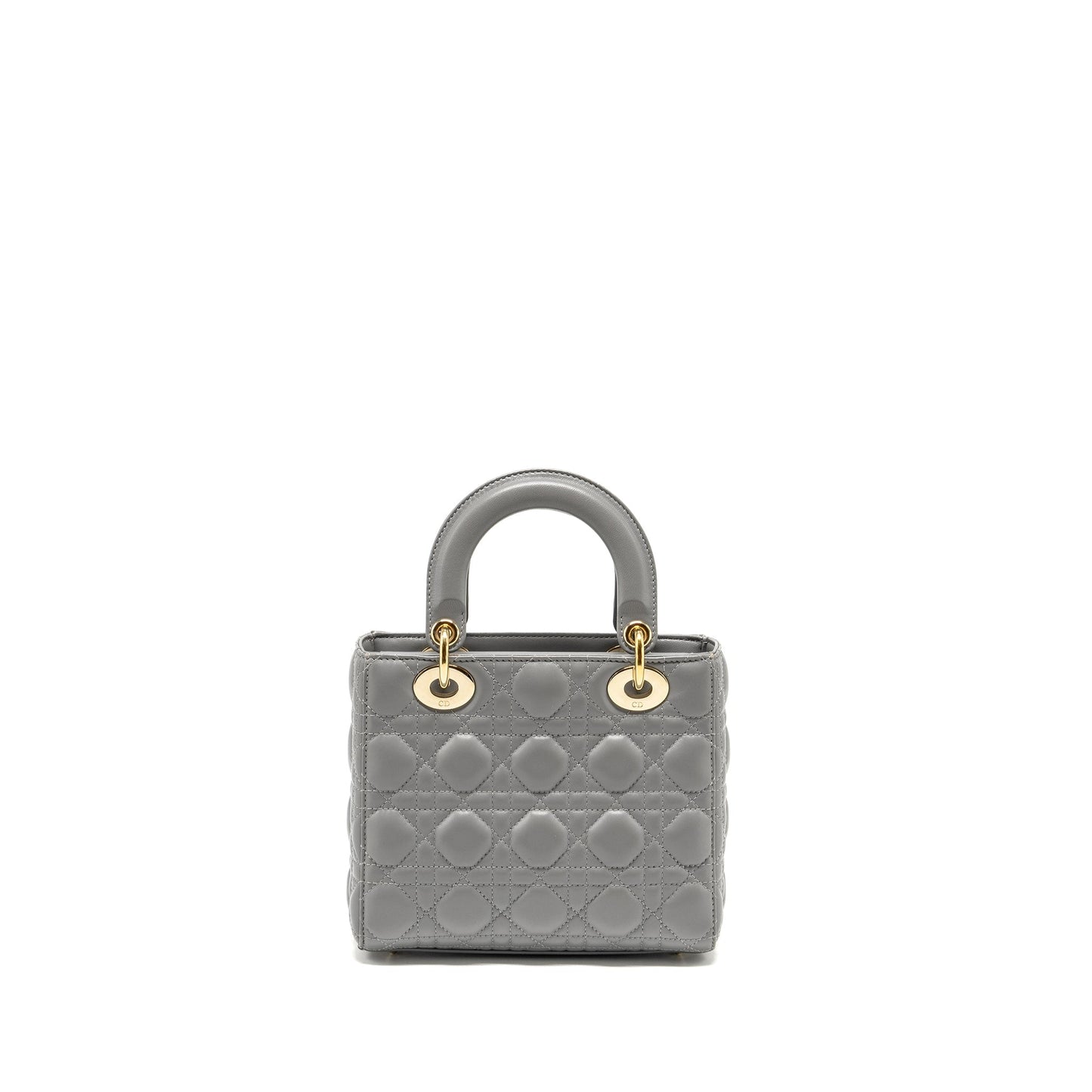 Luxury Dior My ABC Small Lady Luxury Dior Lambskin Grey LGHW