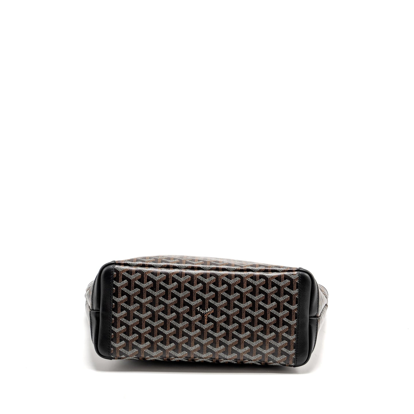 Goyard Artois PM Tote Bag Goyardline Canvas Black SHW