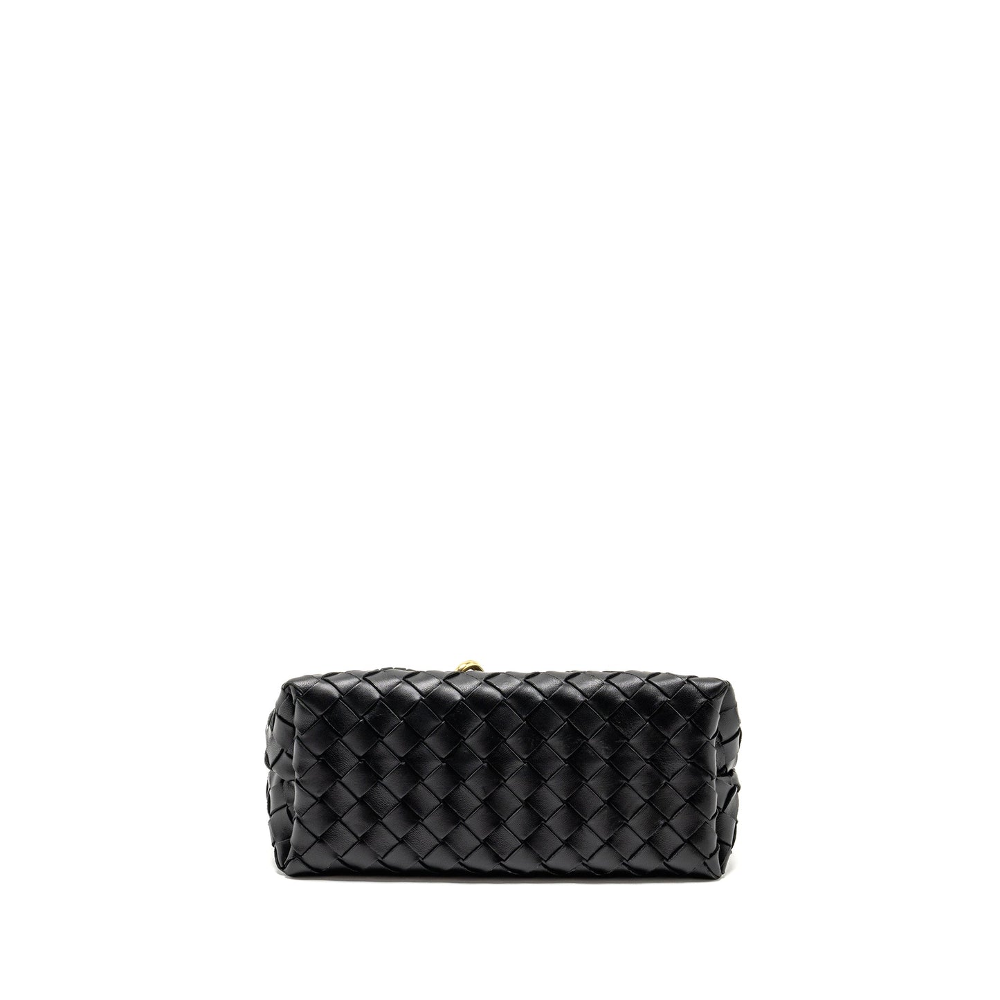Bottega Veneta Small Andiamo Bag Lambskin Black GHW