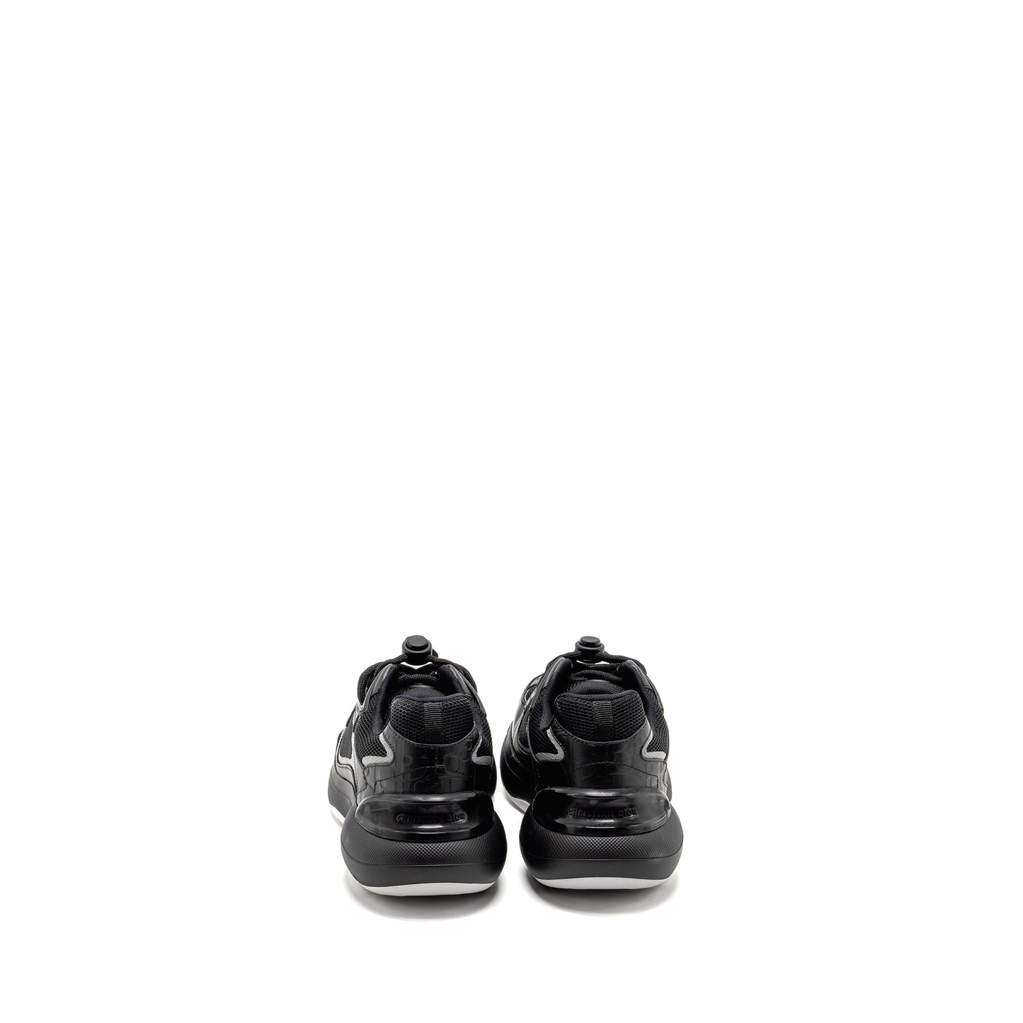 Luxury Dior Size 41 Homme Sneaker Mesh/Fabric Black/ Multicolour