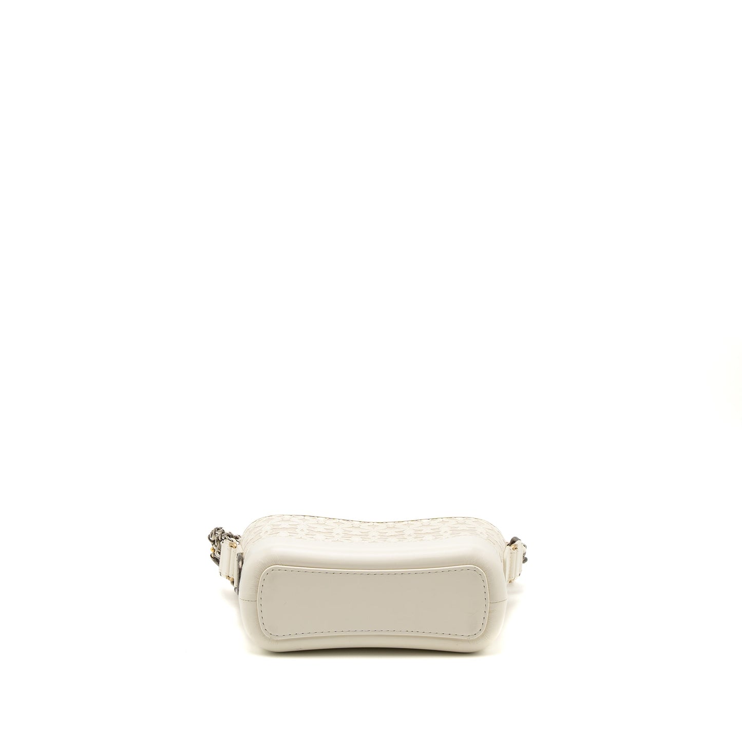 Chanel Small Gabrielle Hobo Bag Limited Edition Calfskin White Multicolour Hardware