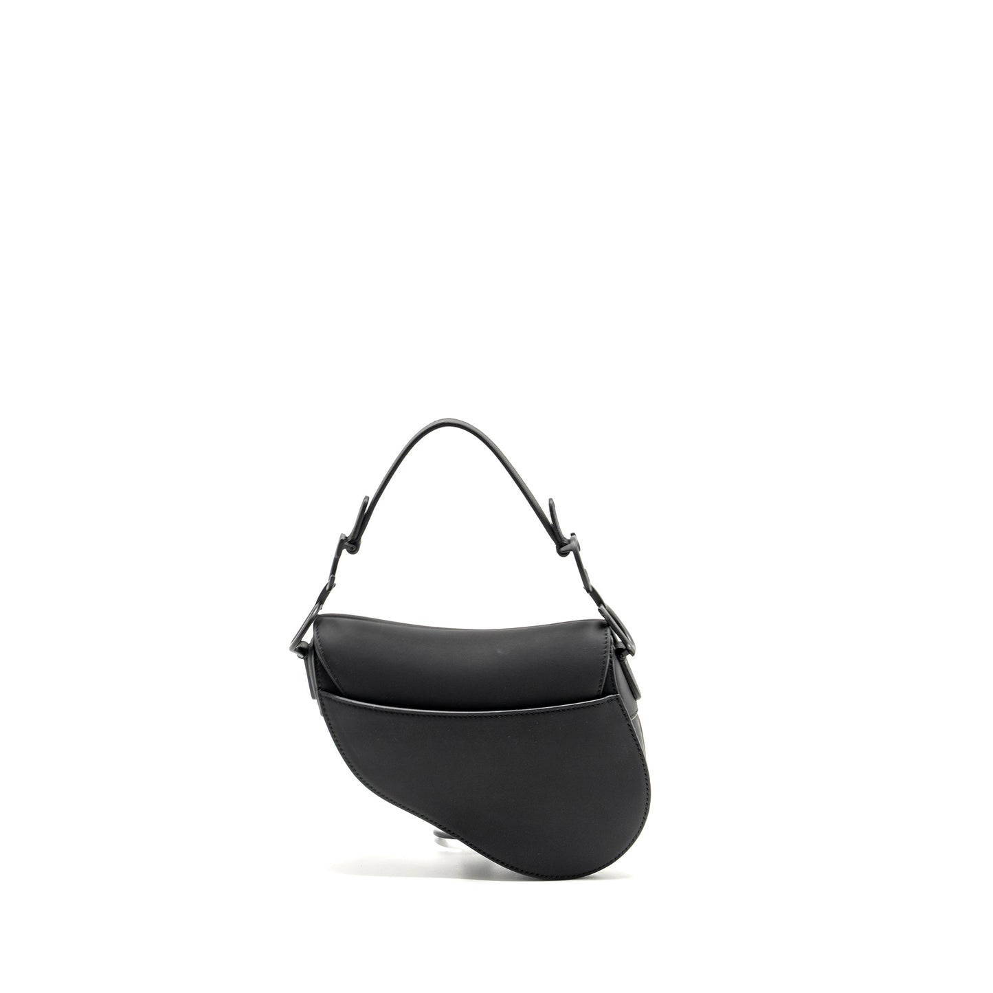 Luxury Dior Mini Saddle Bag Calfskin so black