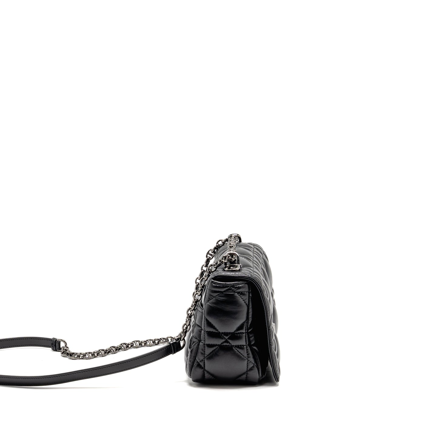 Dior Medium Dior Caro Bag Calfskin SO Black
