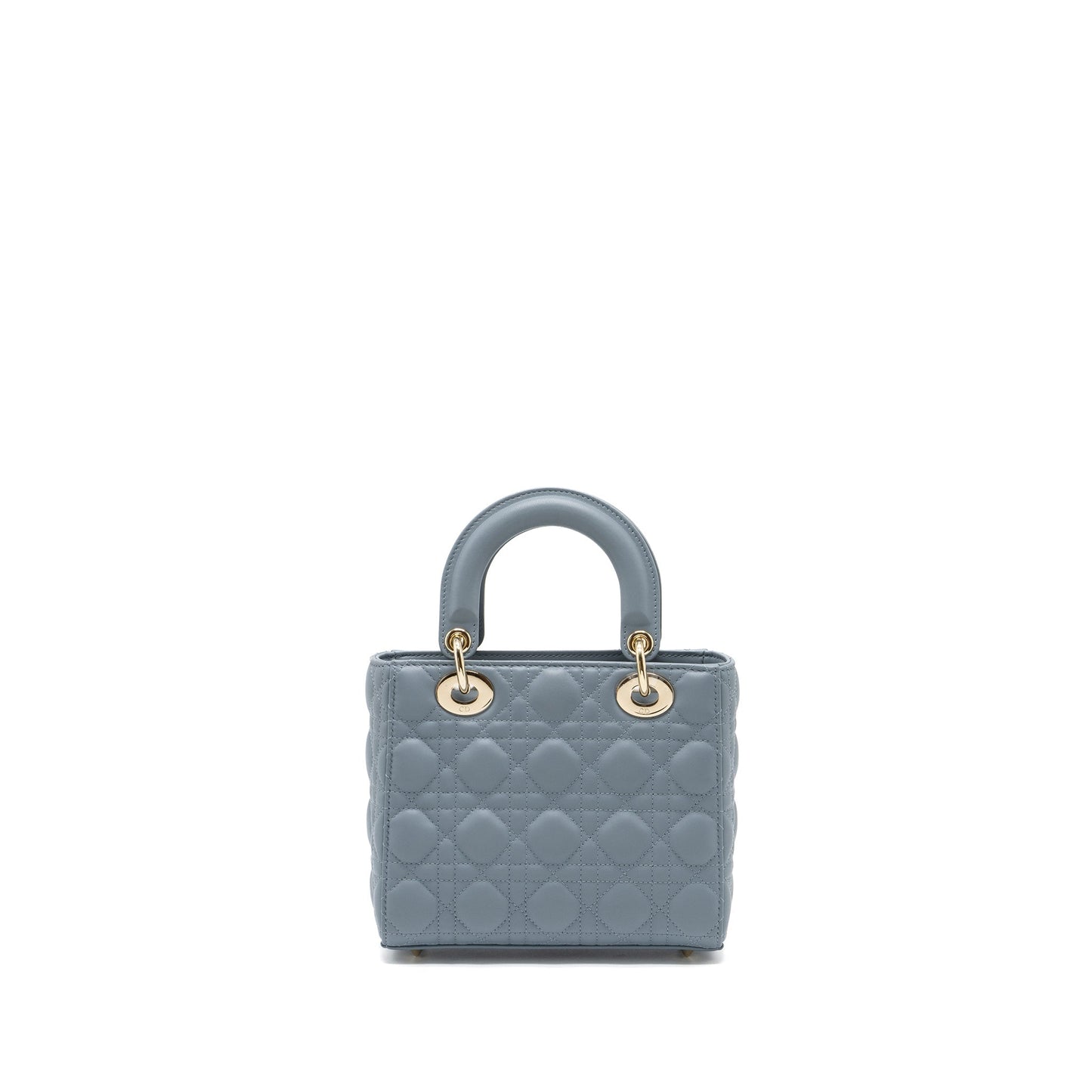 Luxury Dior My ABC Small Lady Luxury Dior Lambskin Light Blue LGHW