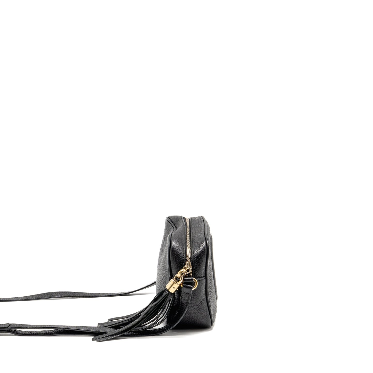 Gucci Soho Disco Camera Crossbody Bag Calfskin Black LGHW