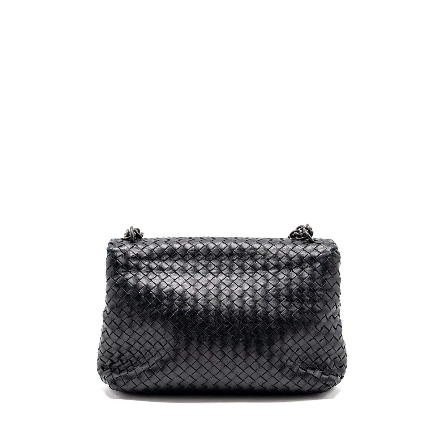 Bottega Veneta Olympia Bag Leather Black with Black Hardware