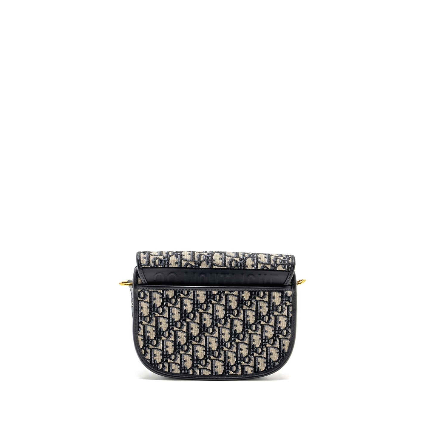 Luxury Dior Medium Bobby Bag Oblique Jacquard Blue GHW