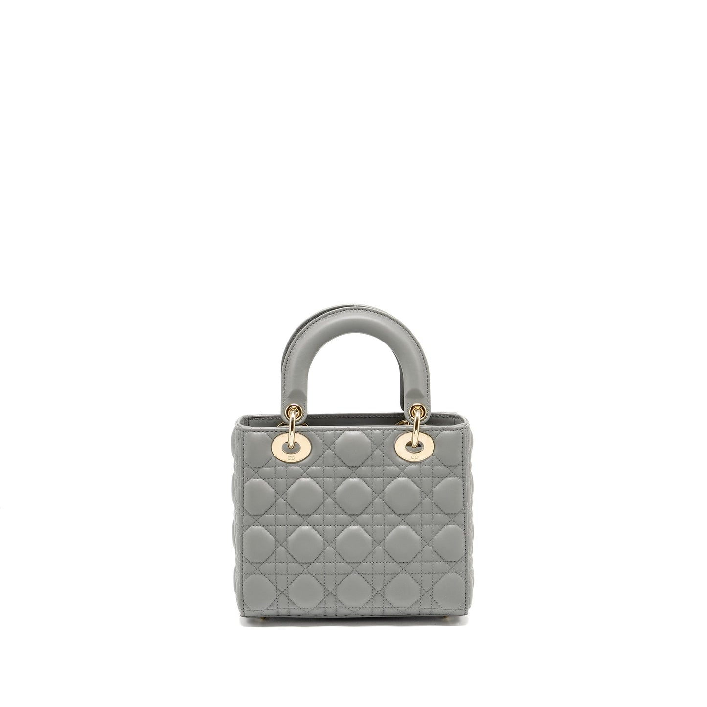 Luxury Dior My ABC Small Lady Luxury Dior Lambskin Grey LGHW